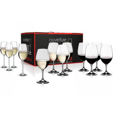 Набор бокалов для вина и шампанского Riedel Ouverture 12 шт