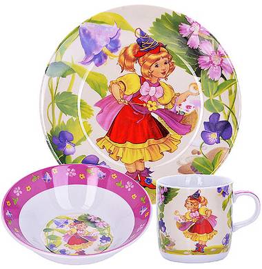 Набор посуды детской "Волшебница" LR 29939
