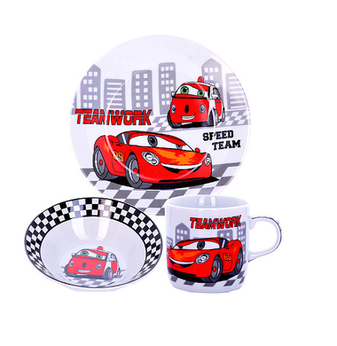 Набор посуды детской "Машинки" LR 29944