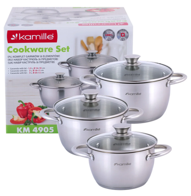 Набор кастрюль Kamille KM-4905