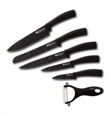 Набор ножей кухонных Kelli KL-2031