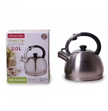 Чайник металлический Kamille KM-0694BN 2 л
