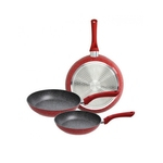 Набор сковородок Tognana Grancucina Red Stone V979133REDS 3 пр