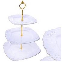 Конфетница 3-х ярусная Loraine LR 29932