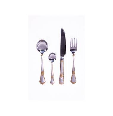 Набор столовых приборов HOFFBURG HB-24708GS Elegance 24 пр