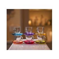 Сервиз кофейный Tognana Glass Multicolors N3585340032