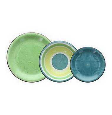 Столовый сервиз Tognana Louise Riga Verde LS170185672 18 пр