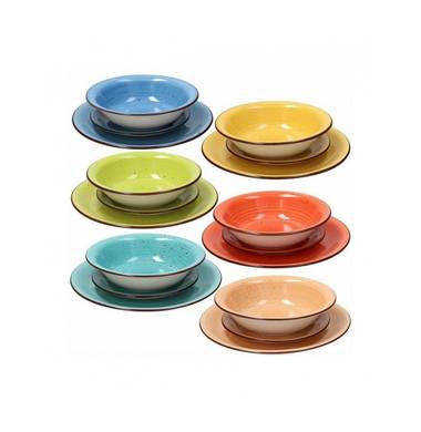 Столовый сервиз Tognana Louise Art Pepper LS17018M025 18 пр