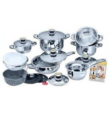 Набор кастрюль Hoffburg HB 1970 19 пр