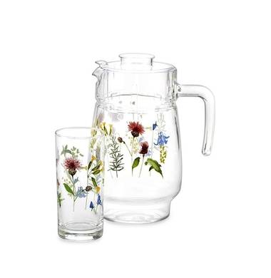 Набор кувшин + стаканы Luminarc Eufloria P6251