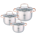 Набор кастрюль Zigen ZG 511G