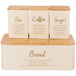 Хлебница и 3 баночки Agness 790-271