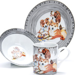 Набор посуды детской "Собачка" Loraine LR 27122 