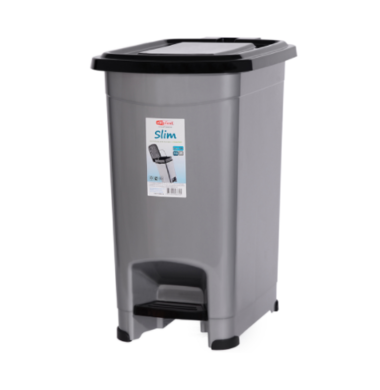 Контейнер для мусора Elfplast elf-558 "Slim" 15л 