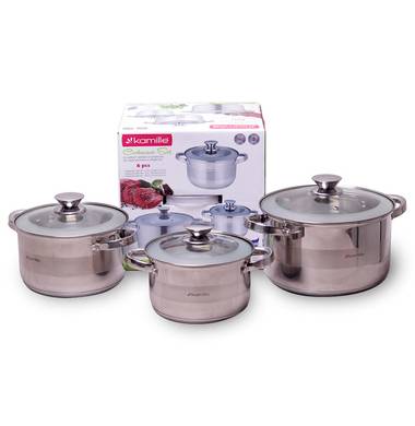 Набор кастрюль Kamille KM-4500S