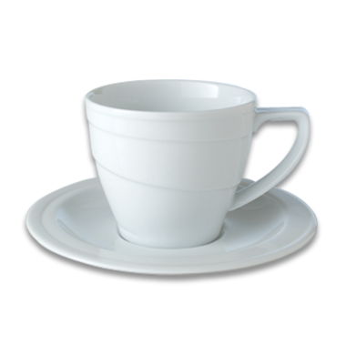 Чашка для завтрака с блюдцем BergHOFF Hotel line 1690209L 0,385 л
