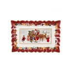 Блюдо прямоугольное Villeroy & Boch Toys Fantasy "Санта и дети" 14-8332-2211 35х23 см