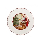 Блюдо круглое Villeroy & Boch Toys Fantasy "Санта приносит подарки" 14-8332-2241 42 см