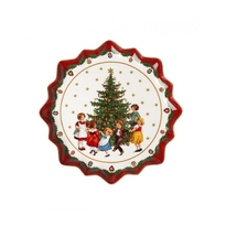 Блюдо круглое Villeroy & Boch Toys Fantasy "Дети вокруг елки" 14-8332-2281 39 см