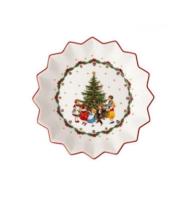 Салатник большой Villeroy & Boch Toys Fantasy "Дети вокруг елки" 14-8332-3633 24 см