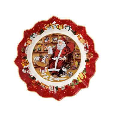 Салатник большой Villeroy & Boch Toys Fantasy "Санта и список подарков" 14-8332-3635 25 см