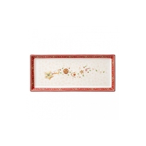Блюдо для торта Villeroy & Boch Winter Bakery Delight узкое 14-8612-2797 39х17 см