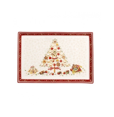Блюдо для торта Villeroy & Boch Winter Bakery Delight 14-8612-2850 39х26,5 см