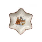 Салатник-звездочка Villeroy & Boch "Пряничная деревня" 14-8612-3770 24,5 см