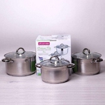 Набор кастрюль Kamille 5629S