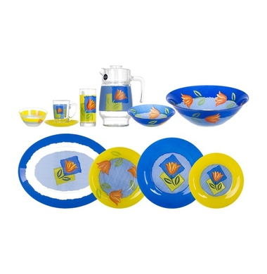 Столовый сервиз Luminarc Melys Mix & Match P9766 46 пр