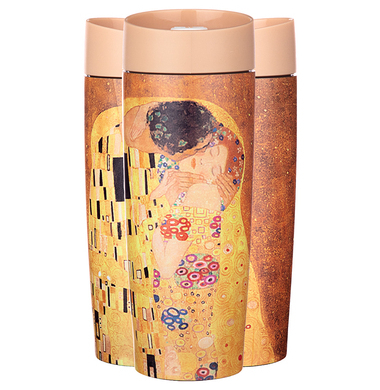 Термокружка Agness "Поцелуй" Климт 709-058 0,38 л
