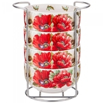 Набор салатников Lefard "Маки" 359-812 4шт