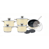 Набор кастрюль Royalty Line RL-1232 Cream
