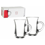 Набор армуды прозрачные с ручкой 55411Б 6 шт