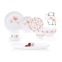 Столовый сервиз Diwali Petalo Grey Q7821 46 пр.