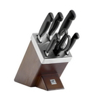 Набор ножей в подставке с заточкой Zwilling Four Star 35145-000 7 пр.