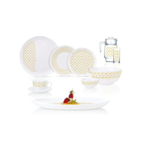 Столовый сервиз LUMINARCDIWALI CARINOSA GOLD Q7908 46 пр.