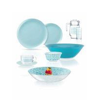 Столовый сервиз LUMINARC SIMPLY FANTASIYA TURQUOISE V2713 44 пр.