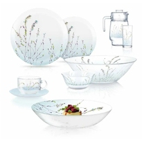 Сервиз столовый Luminarc Simply Trompette Turquoise V2715 44 пр.