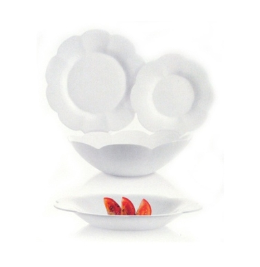 Столовый сервиз Luminarc FLORE WHITE Q8106 19 пр. 