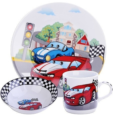 Детский набор Loraine "МАШИНКИ" LR 31442 3 пр. 