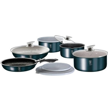 Набор посуды Berlinger Haus Aquamarine Metallic Line BH-6101 