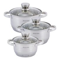 Набор кастрюль Kamille KM 4915 6 пр.