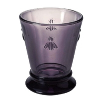 Бокалы с декором пчелы La Rochere ABEILLE AUBERGINE 612108 260 мл 
