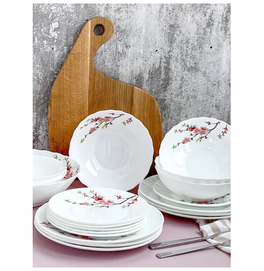 Столовый набор Lavenir САКУРА 192-47279 19 пр. 