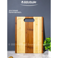 Доска разделочная ATTRIBUTE ABL003 BAMBOO LOTTE 39x30x1 