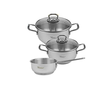 Набор посуды 2каст 16/18см+ковш 14см Royal chef 4STCKK0005001