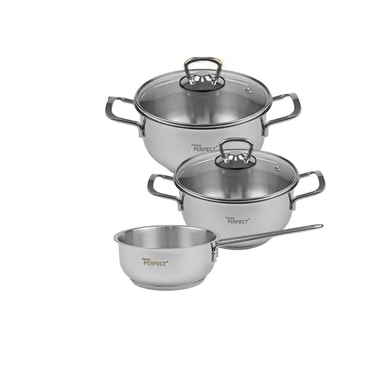 Набор посуды 2каст 16/18см+ковш 14см Royal chef 4STCKK0005001