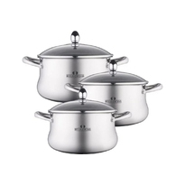 Набор посуды Bella Cucina BC-2143 3,6/4,4/5,6л 6 пр. 