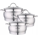 Набор посуды Bella Cucina BC-2152 3,1/5/8,5л 6 пр. 